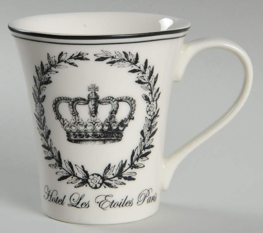 Les Etoiles Crown Mug by 222 Fifth (PTS)-1