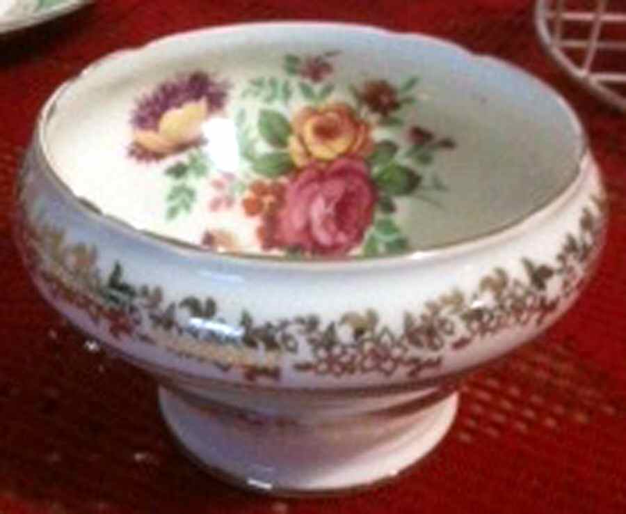 AYN263 Open Sugar Bowl by John  Aynsley & Sons-1