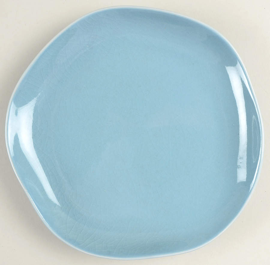 Pacific Collection Sea Blue Salad Plate by Atticus-1