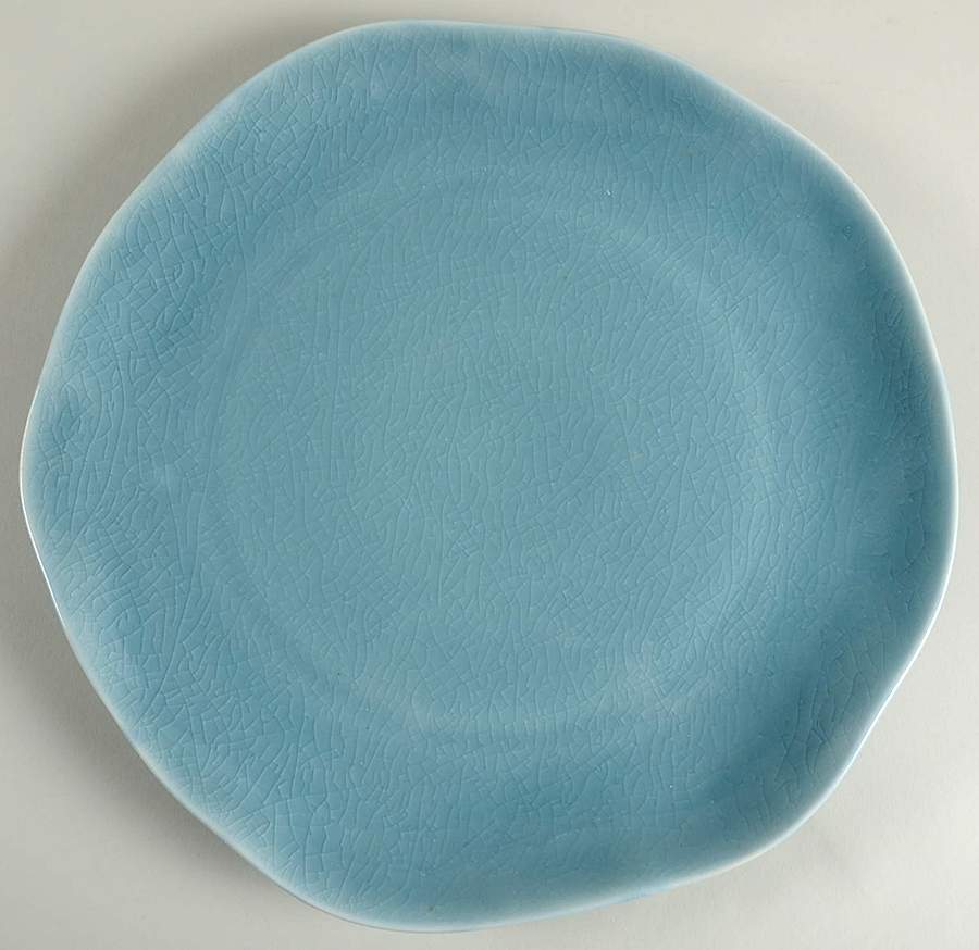 Pacific Collection Sea Blue Service Plate (Charger) by Atticus-1