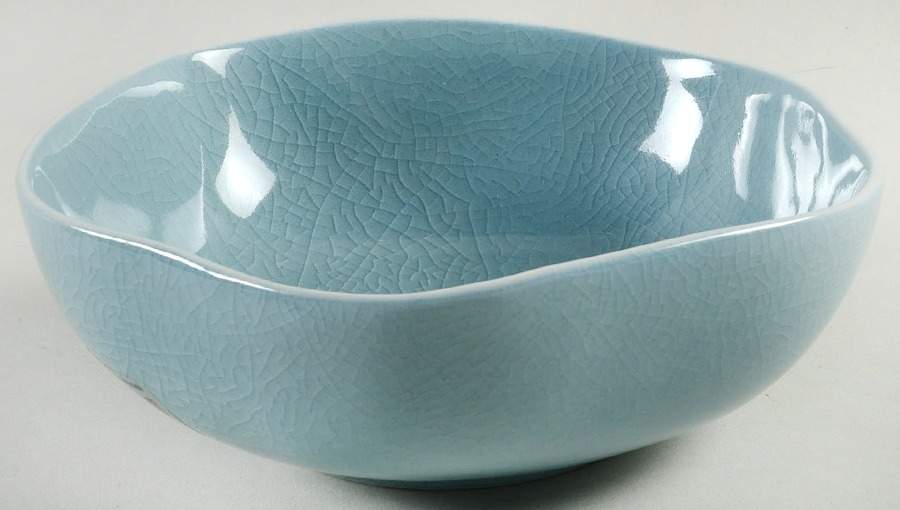 Pacific Collection Sea Blue 7" Soup/Pasta Bowl by Atticus-1
