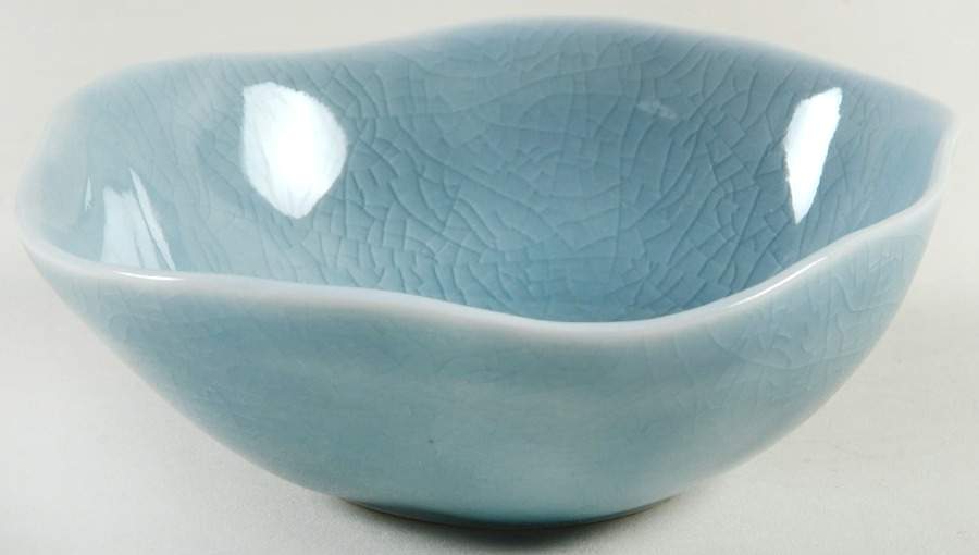 Pacific Collection Sea Blue Fruit/Dessert (Sauce) Bowl by Atticus-1