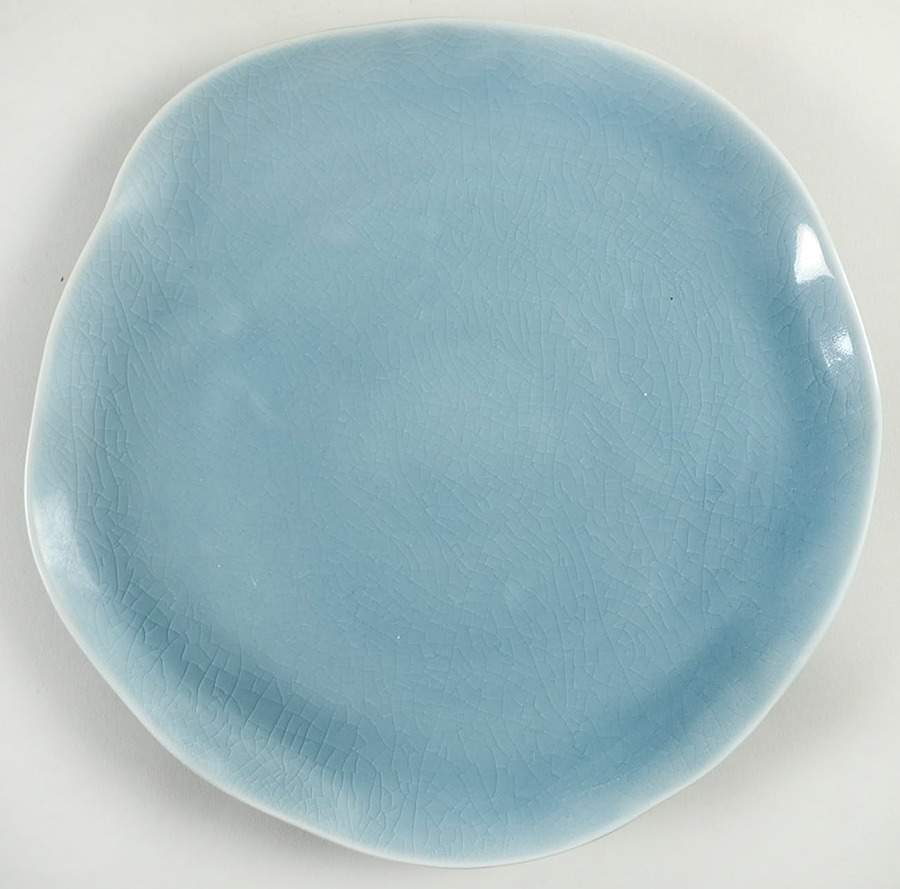 Pacific Collection Sea Blue Dinner Plate by Atticus-1