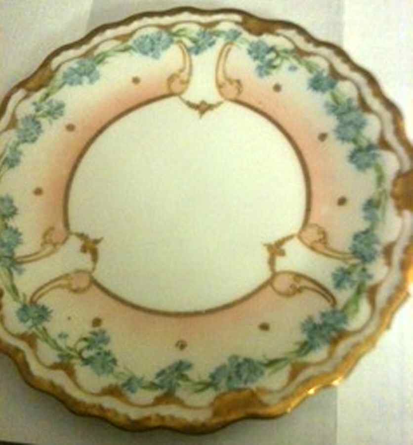 AKF72 Dinner Plate by A Klingenberg France-Austria-1