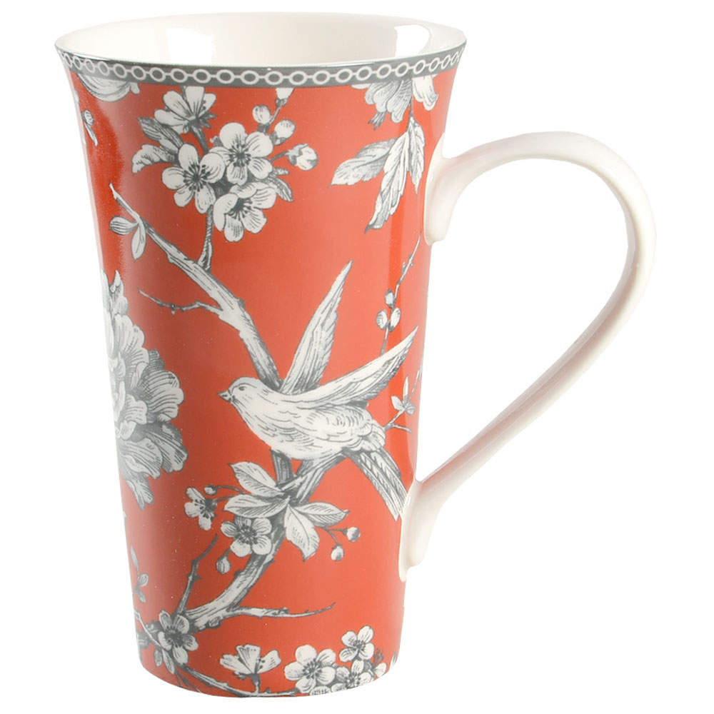 Adelaide Red Latte Mug by 222 Fifth (PTS)-1