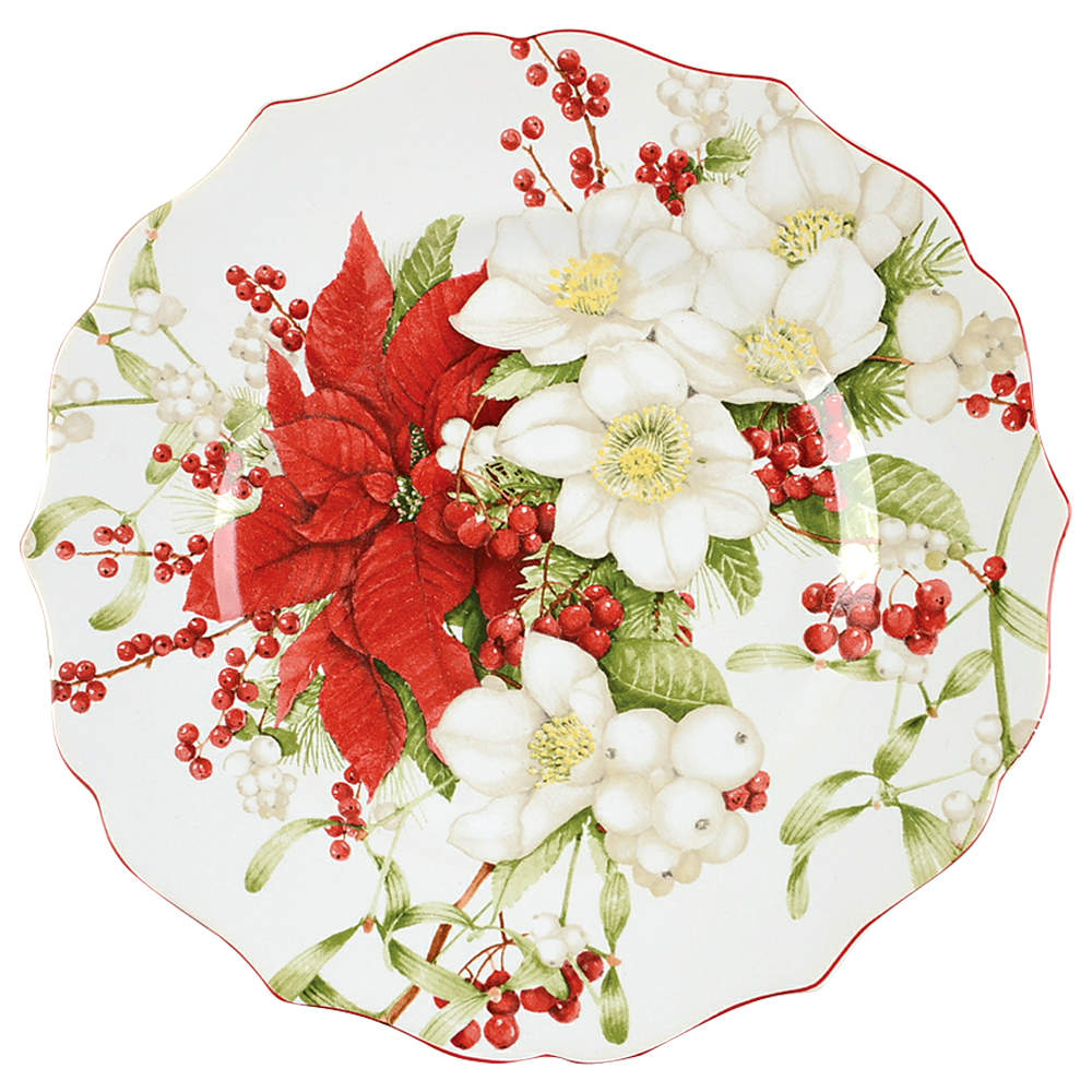 Winter Harmony Salad Plate by 222 Fifth (PTS)-1