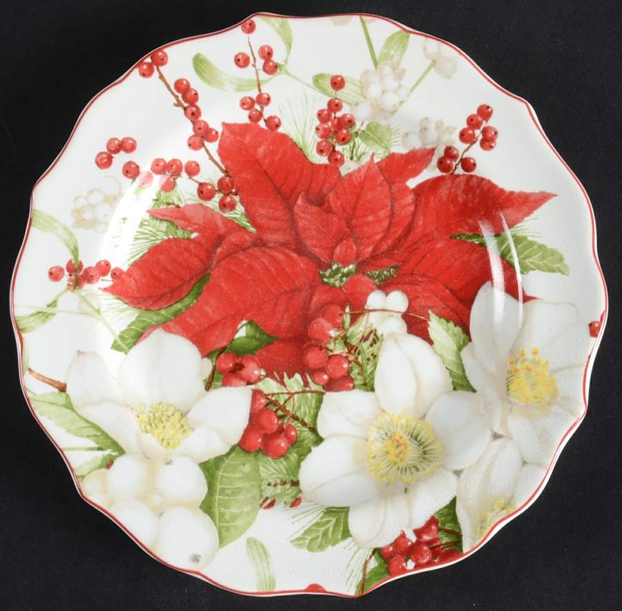 Winter Harmony Appetizer Plate by 222 Fifth (PTS)-1