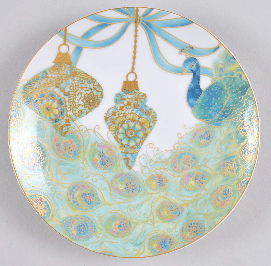 Lakshmi Holiday Appetizer Plate by 222 Fifth (PTS)-1
