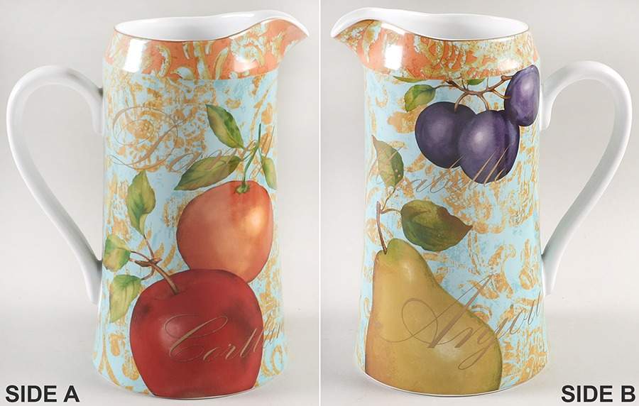 Fruit Renaissance 64 Oz Pitcher by 222 Fifth (PTS)-1