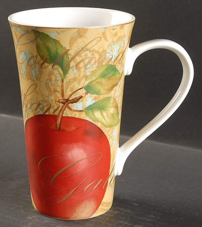 Fruit Renaissance Latte Mug by 222 Fifth (PTS)-1