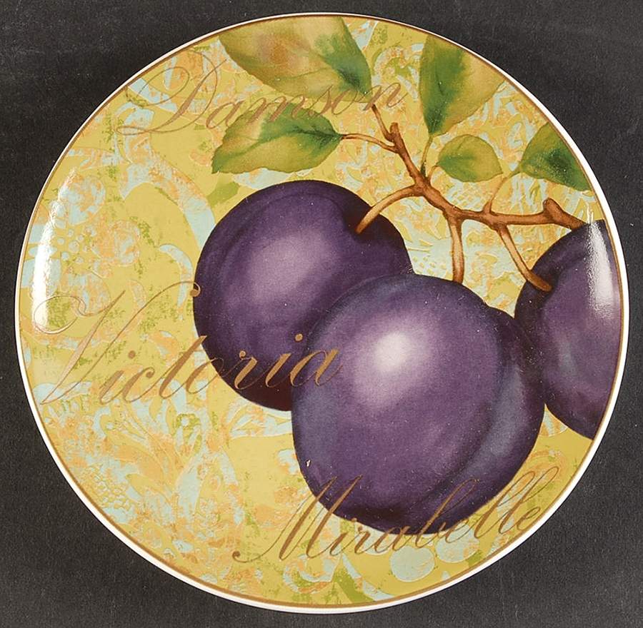 Fruit Renaissance Appetizer Plate by 222 Fifth (PTS)-1