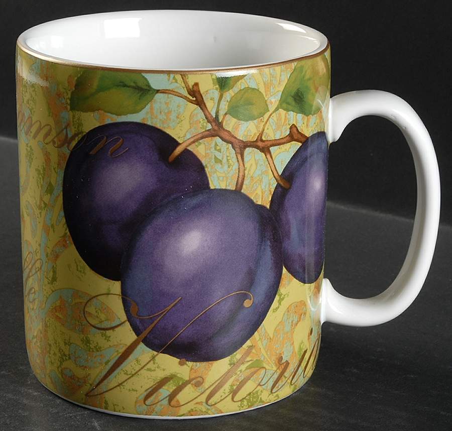 Fruit Renaissance Jumbo Mug by 222 Fifth (PTS)-1