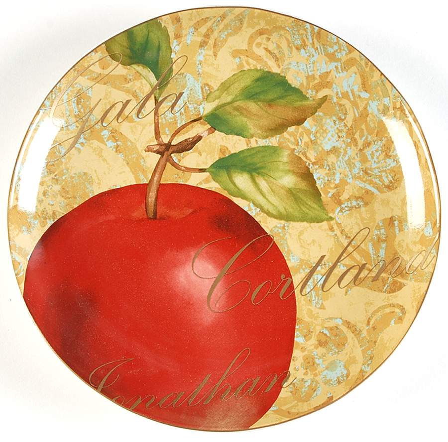 Fruit Renaissance Salad Plate by 222 Fifth (PTS)-1