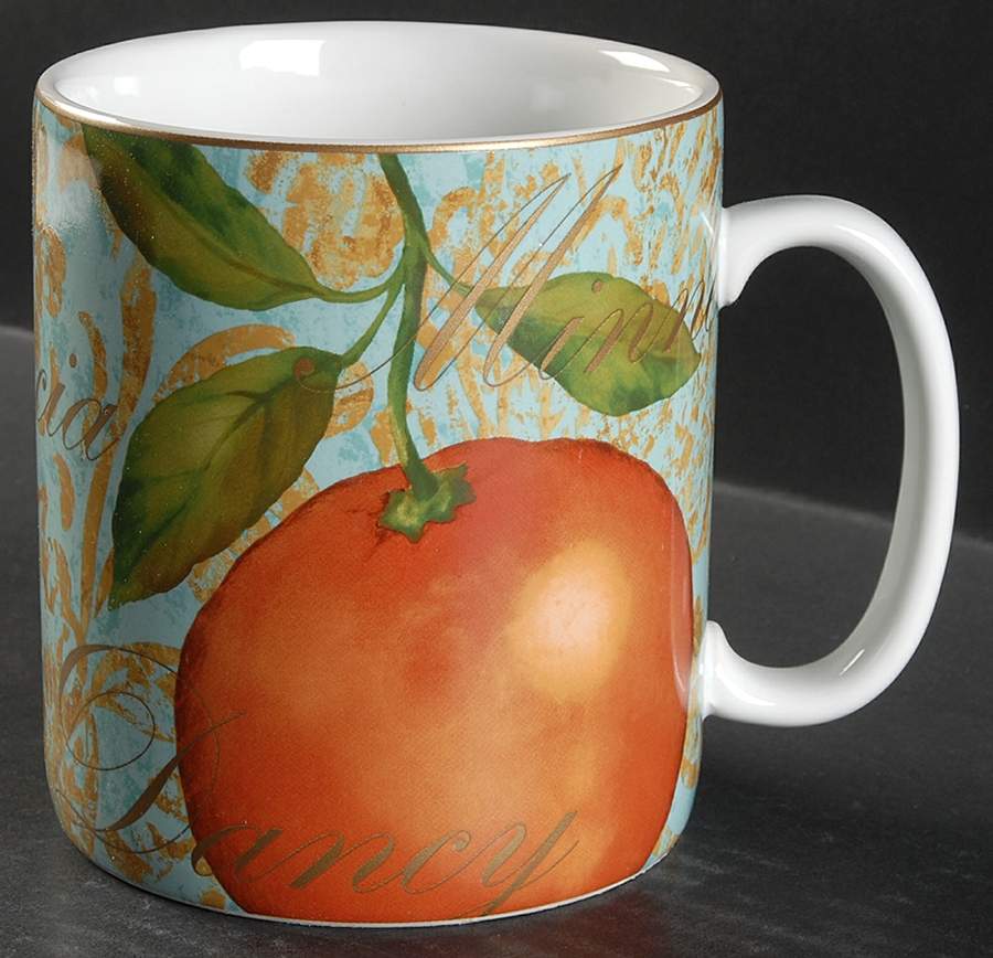 Fruit Renaissance Jumbo Mug by 222 Fifth (PTS)-1