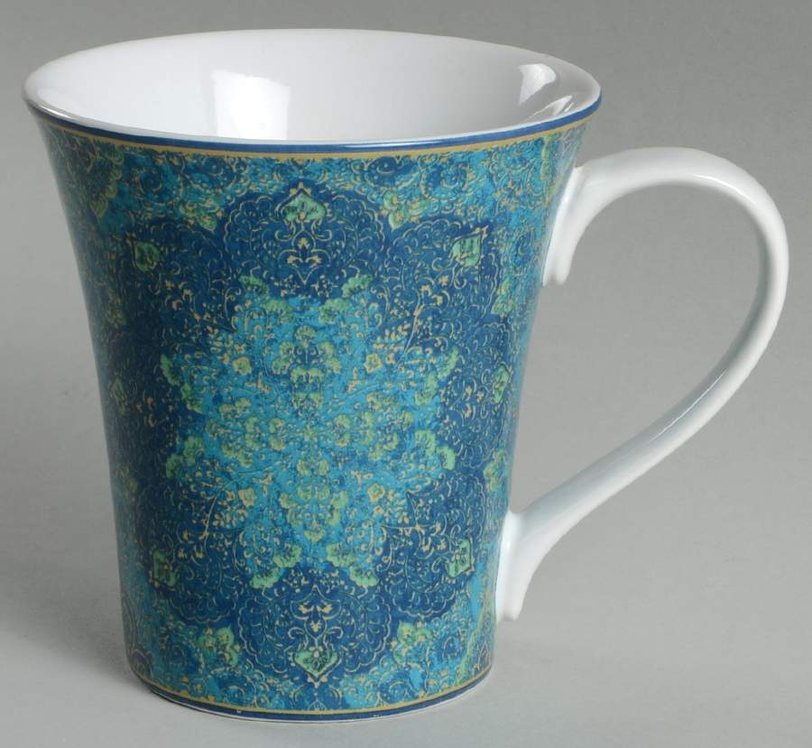 Eva Opulent Blue Mug by 222 Fifth (PTS)-1