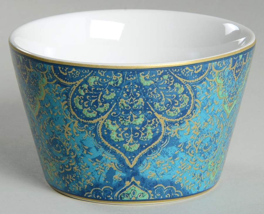 Eva Opulent Blue Individual Appetizer Bowl by 222 Fifth (PTS)-1