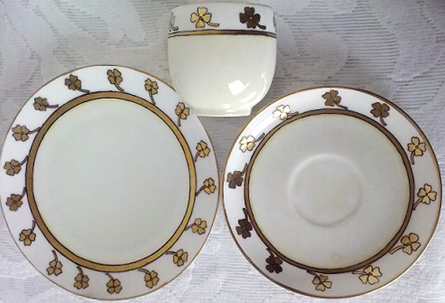 AKF73 Bread & Butter Plate by A Klingenberg France-Austria-1