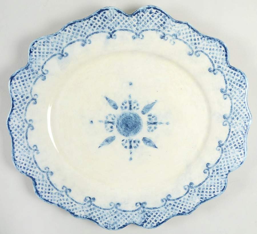 Burano 11" Oval Serving Platter by Arte Italica-1
