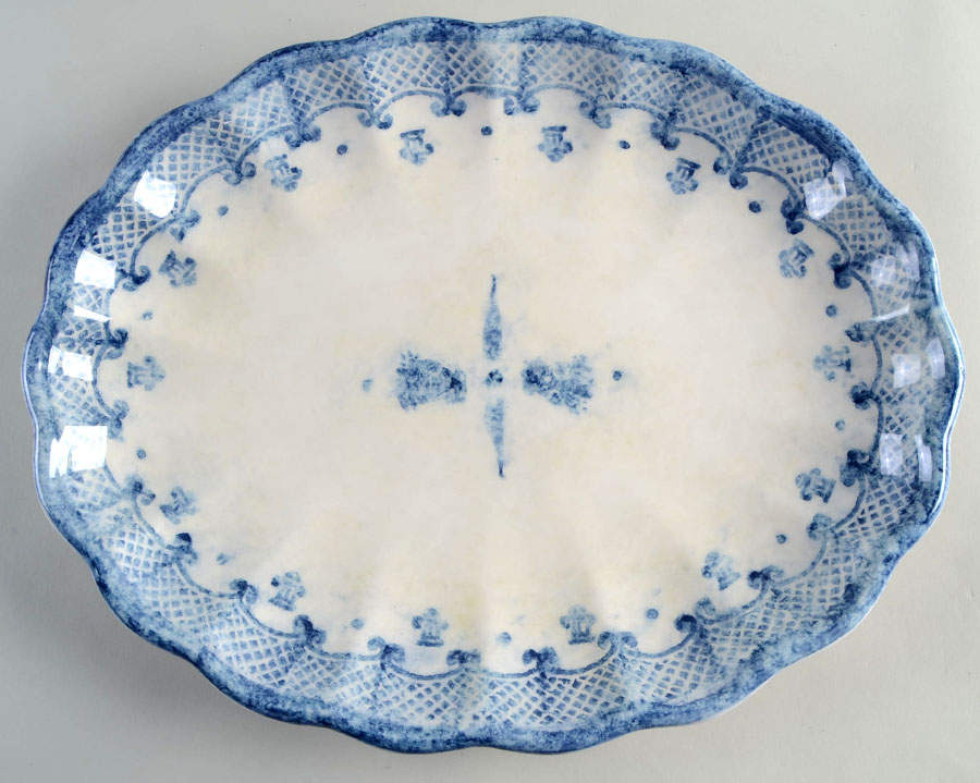 Burano 15" Oval Serving Platter by Arte Italica-1