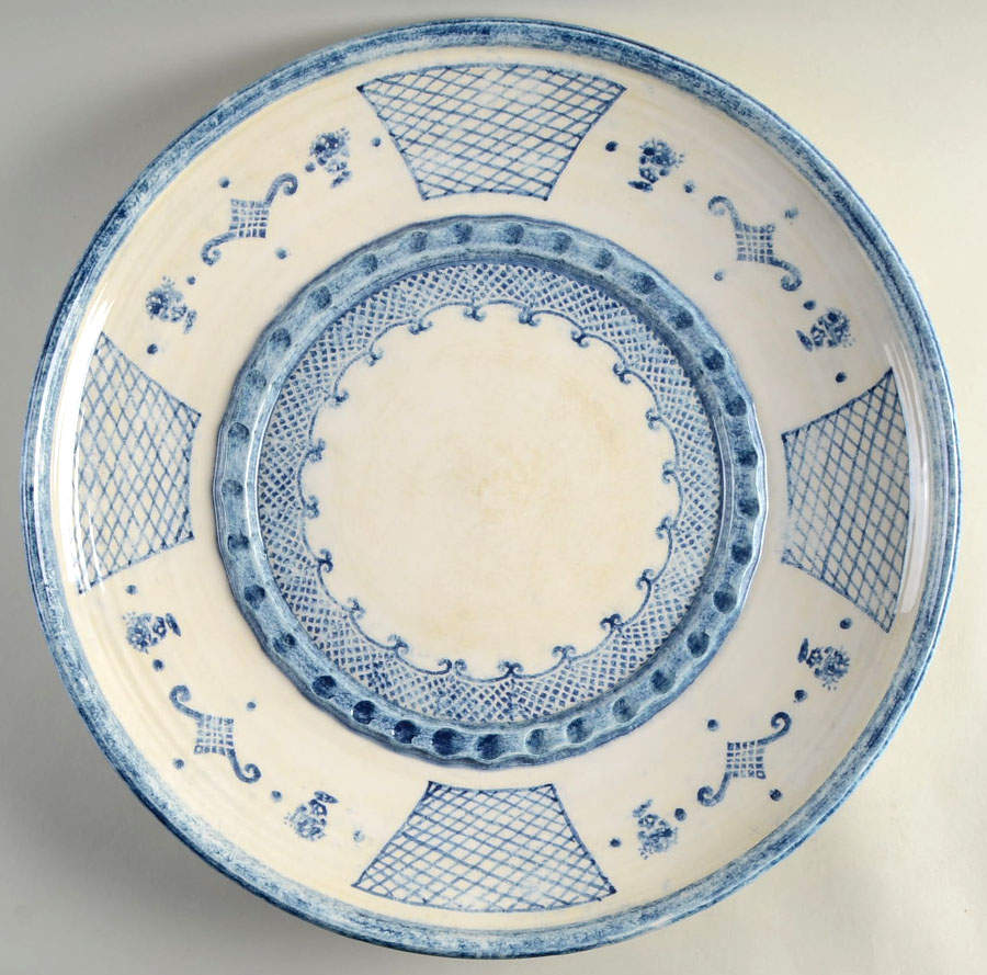 Burano 19" Deep Round Platter by Arte Italica-1