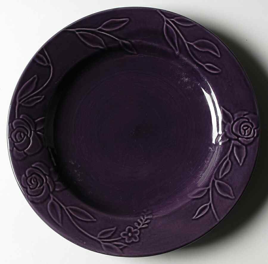 Rosemoor Plum Salad Plate by Laura Ashley-1
