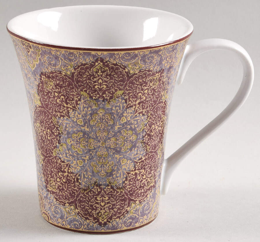 Eva Aubergine Mug by 222 Fifth (PTS)-1