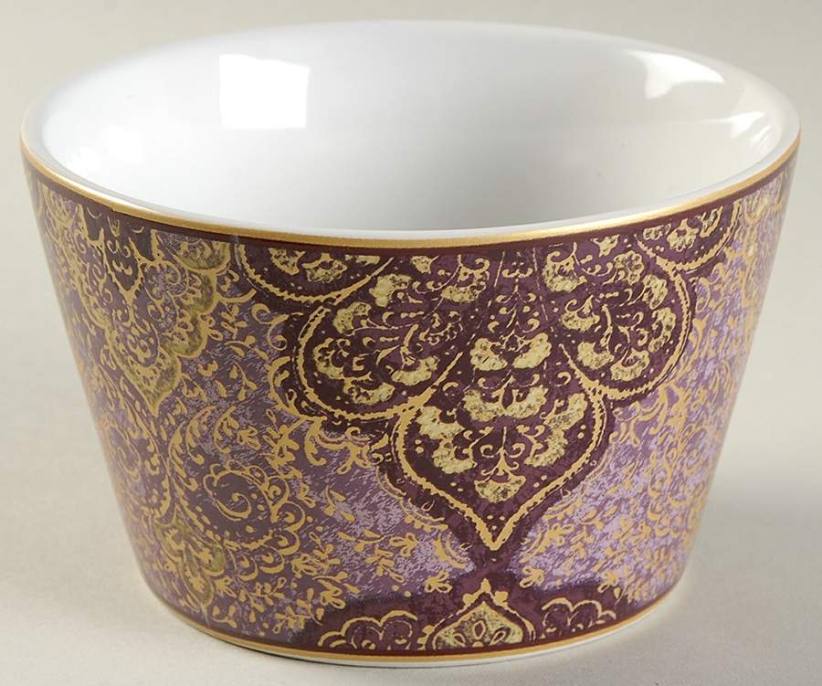 Eva Aubergine Individual Appetizer Bowl by 222 Fifth (PTS)-1