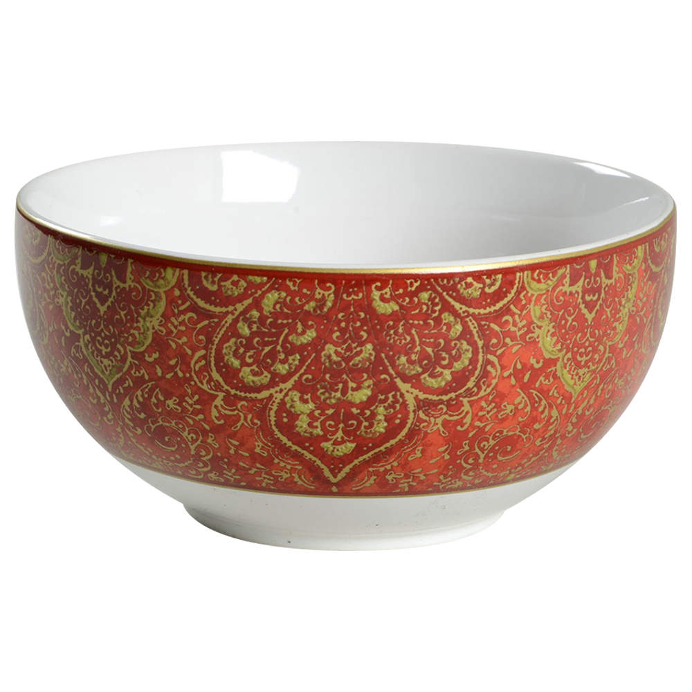 Eva Opulent Red Soup/Cereal Bowl by 222 Fifth (PTS)-1