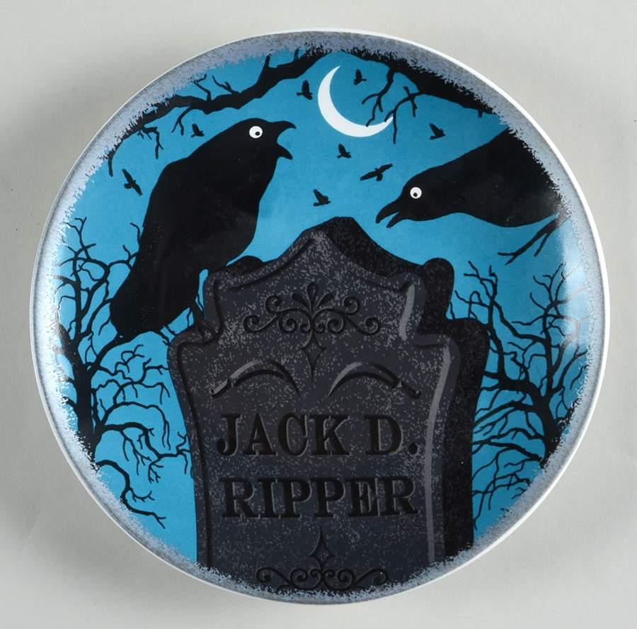 Tombstone Appetizer Plate by 222 Fifth (PTS)-1