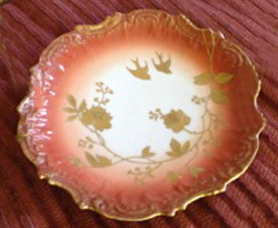 AKF74 Luncheon Plate by A Klingenberg France-Austria-1