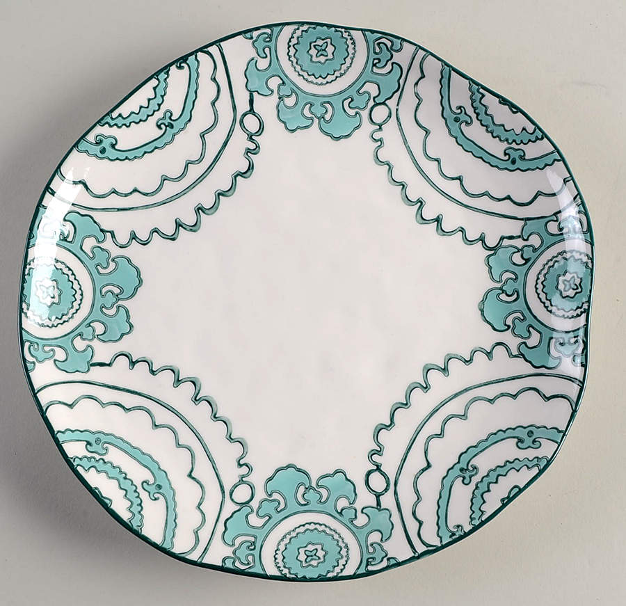 Gloriosa Dinner Plate by Anthropologie-1