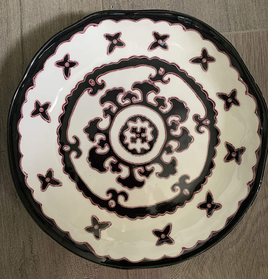 Gloriosa Salad Plate by Anthropologie-1