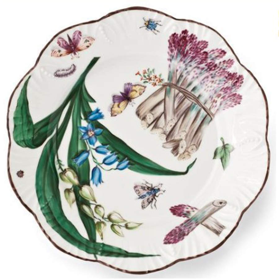 Feuillage Dinner Plate by Alberto Pinto-1