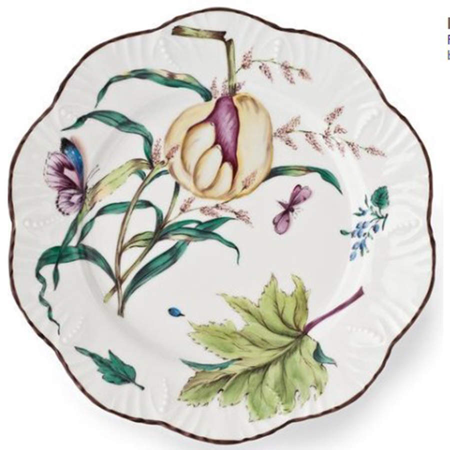 Feuillage Dinner Plate by Alberto Pinto-1