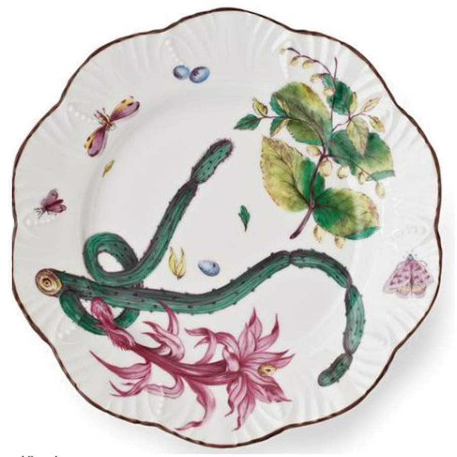 Feuillage Dinner Plate by Alberto Pinto-1
