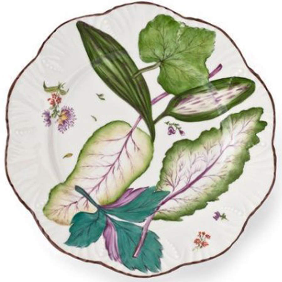 Feuillage Dessert/Pie Plate by Alberto Pinto-1