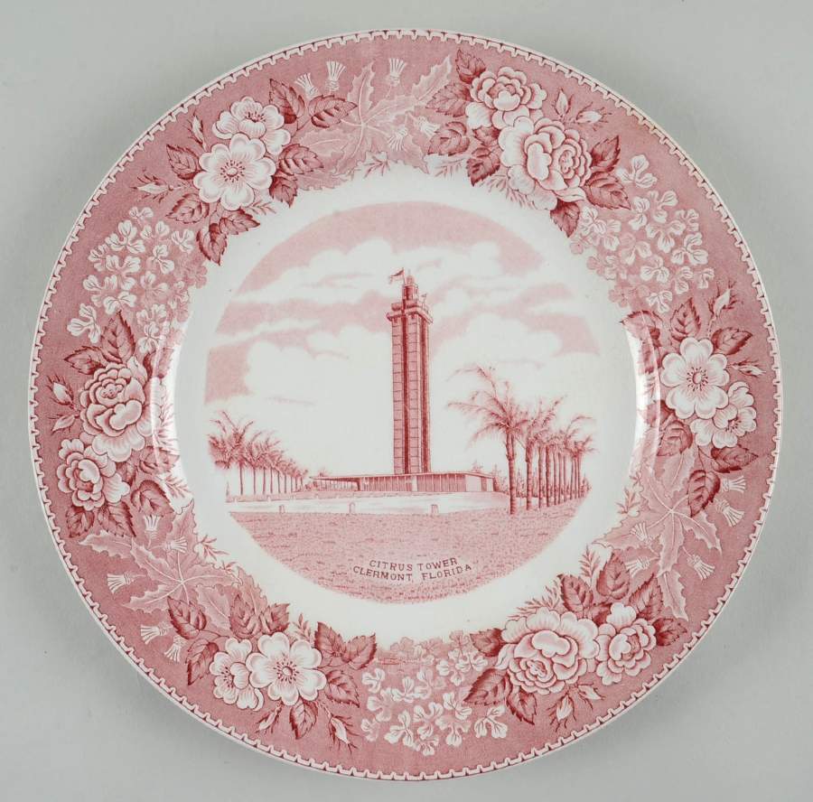 Citrus Tower Dinner Plate by Adams China-1