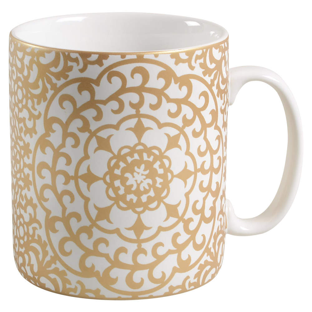 Casbah Gold Jumbo Mug by 222 Fifth (PTS)-1