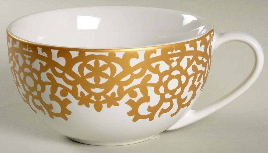 Casbah Gold Soup Mug by 222 Fifth (PTS)-1