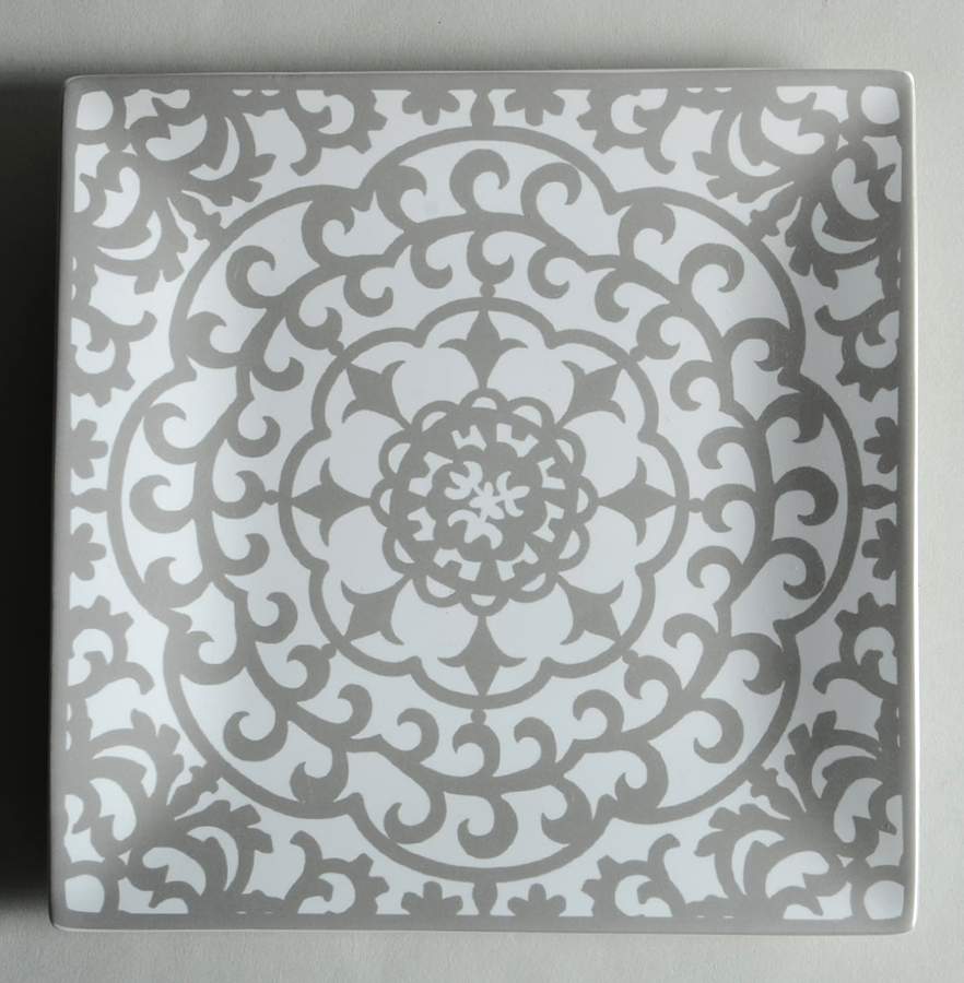 Casbah Silver Salad Plate by 222 Fifth (PTS)-1