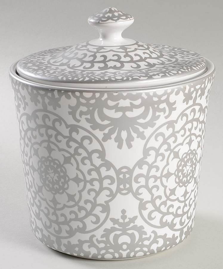Casbah Silver Medium Canister & Lid by 222 Fifth (PTS)-1