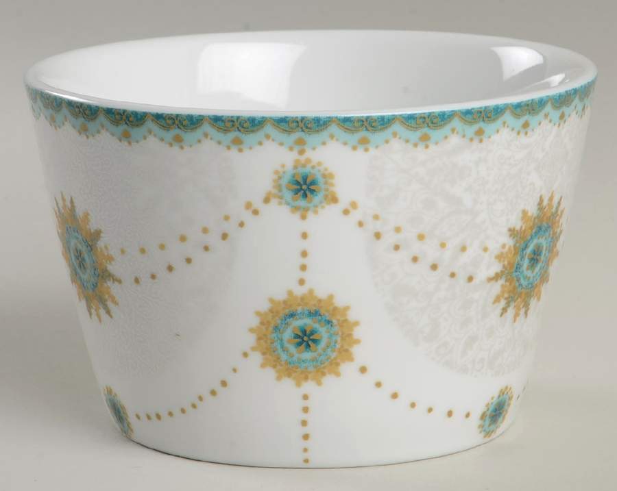 Constantina Turquoise Individual Appetizer Bowl by 222 Fifth (PTS)-1