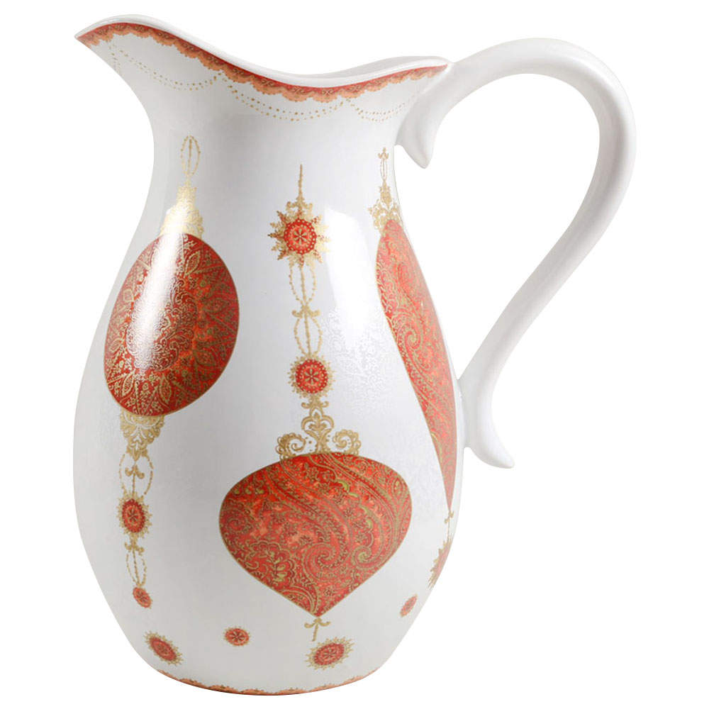 Constantina Red 96 Oz Pitcher by 222 Fifth (PTS)-1