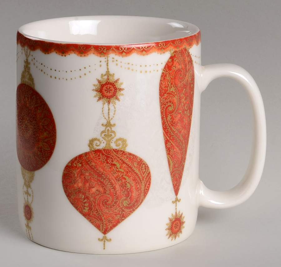 Constantina Red Jumbo Mug by 222 Fifth (PTS)-1
