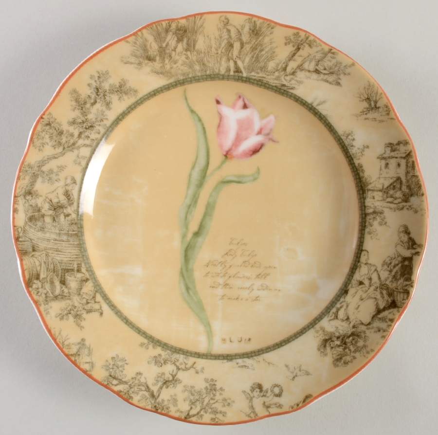 Giverny Salad Plate by 222 Fifth (PTS)-1
