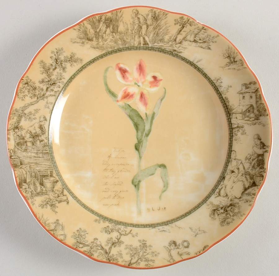 Giverny Salad Plate by 222 Fifth (PTS)-1