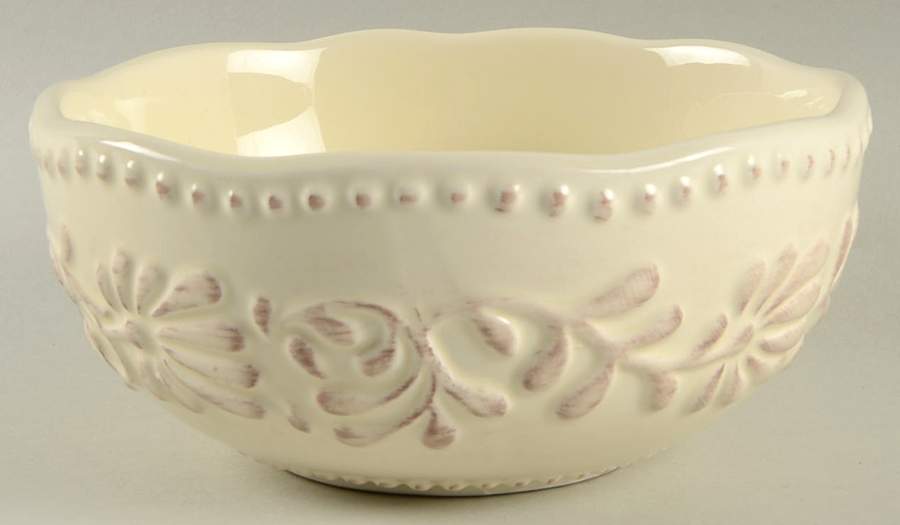 Bianca Leaf Cream Soup/Cereal Bowl by American Atelier-1