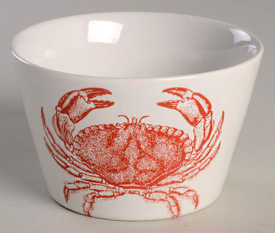 Coastal Life Coral Individual Appetizer Bowl by 222 Fifth (PTS)-1