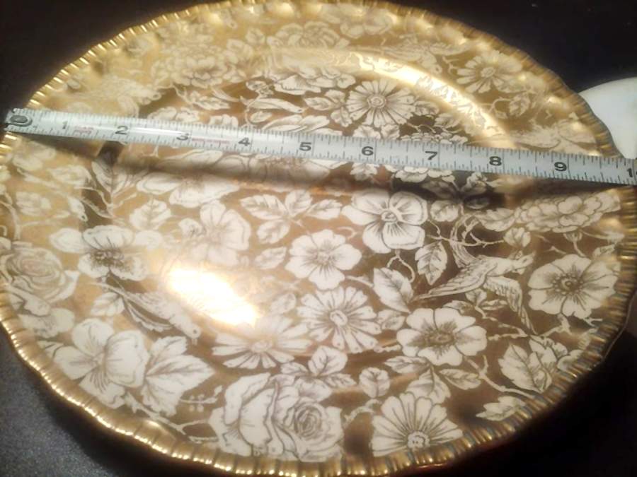 Paradise Cake Plate by Atlas China (NY)-1