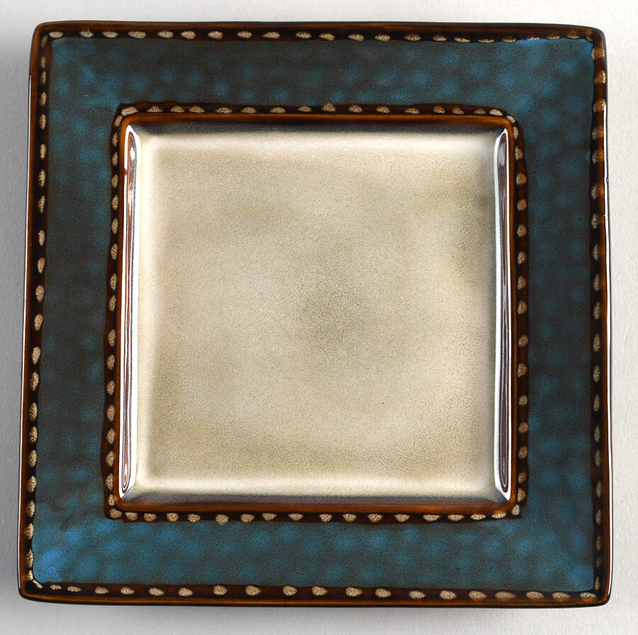 Barcelona Azul Salad Plate by American Atelier-1